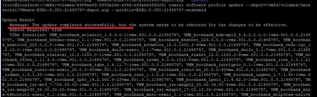 ESXi-8.0 更新8.0 Update 1笔记